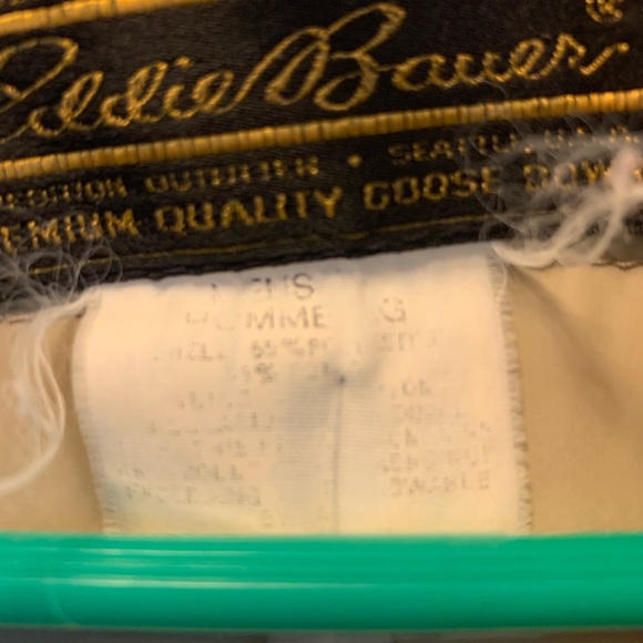 Eddie Bauer Goose Downlight Quilted Puffer Jacket Sz M - Picture 3 of 9